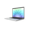 Premium Laptop Demo Mock-up - Silver