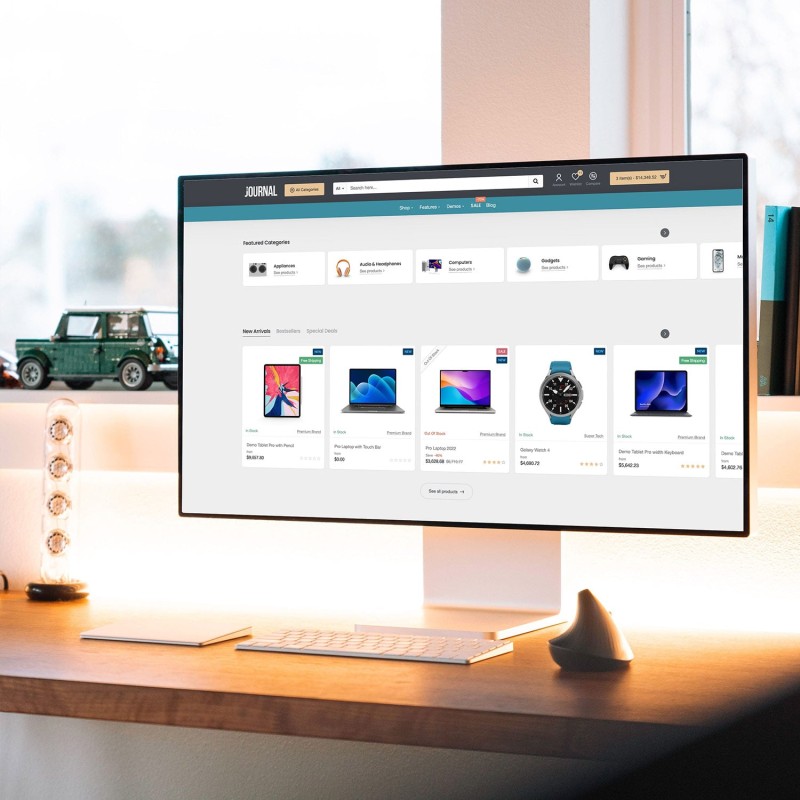 Cinema Display Demo Mock-up