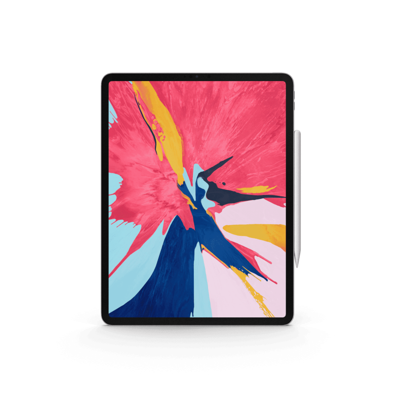 Premium Tablet Pro with Pencil Demo Mock-up