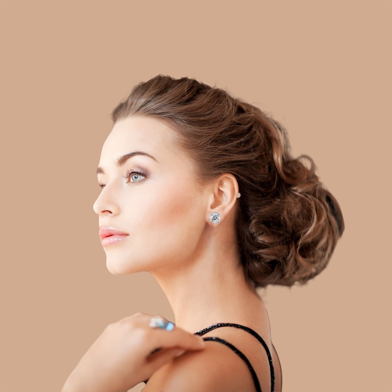 Diamond Stud Earrings