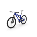Cobalt Blue Mountain Bike