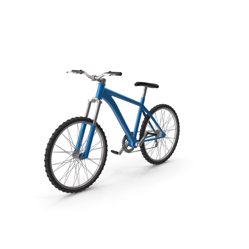 Light Blue Trekking Bike