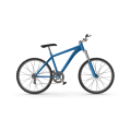 Light Blue Trekking Bike