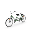 Green Tandem Bike