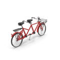 Red Tandem Bike
