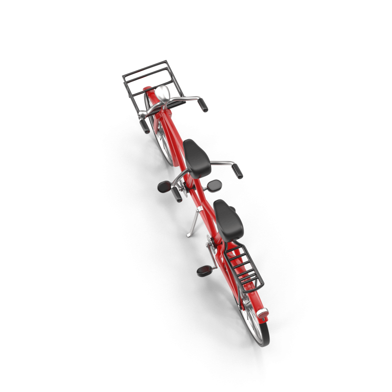 Red Tandem Bike